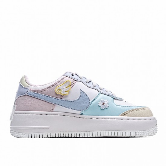 Sale Nike Air Force 1 Shadow Pastel White Blue Pink Ci0919 106 Nike Air Force 1 Shadow 3001